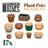 Greenstuff World Hobby GSW - Plant Pot Resin Set