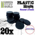 Greenstuff World Hobby GSW - Plastic Round Base 25mm - Pack of 20