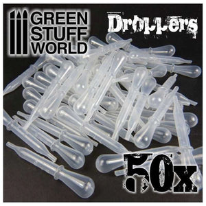Greenstuff World Hobby GSW - Plastic Short Dropper x50 (1.5ml)