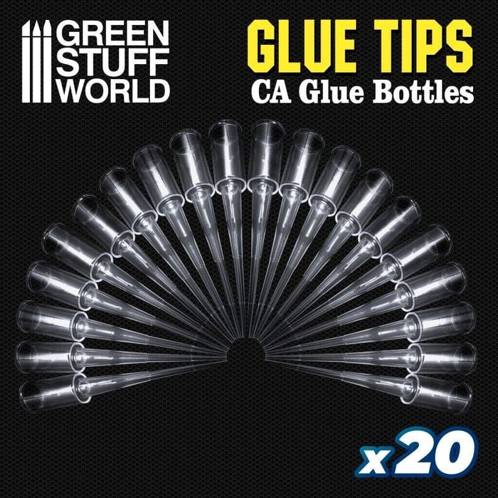 GSW - Precision Tips For Super Glue Bottles (x20)