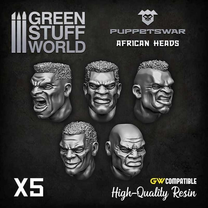 GSW - Puppetswar - African Heads