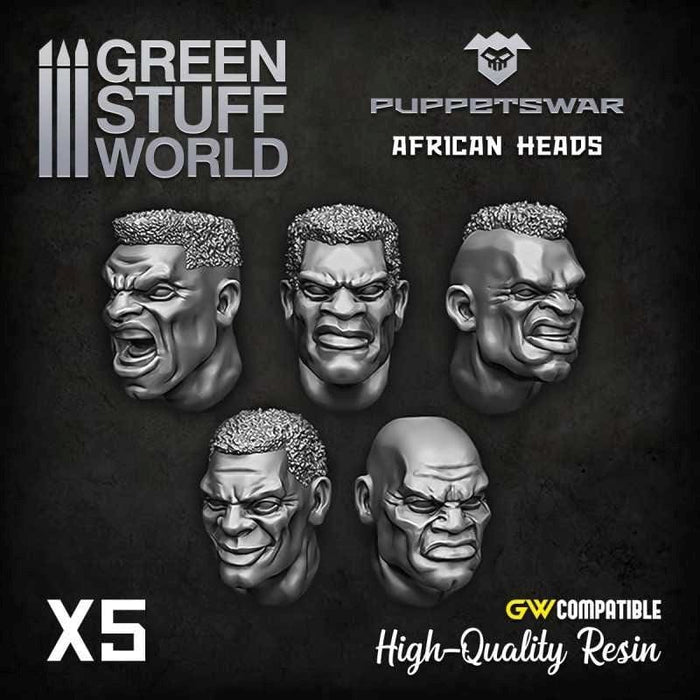 GSW - Puppets War - African Heads