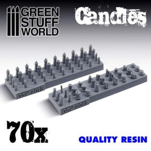 Greenstuff World Hobby GSW - Resin Candles Set