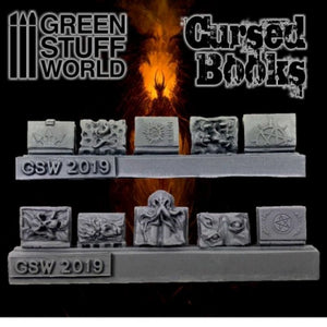 Greenstuff World Hobby GSW - Resin Cursed Books Set