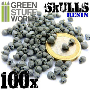 Greenstuff World Hobby GSW - Resin Human Skulls