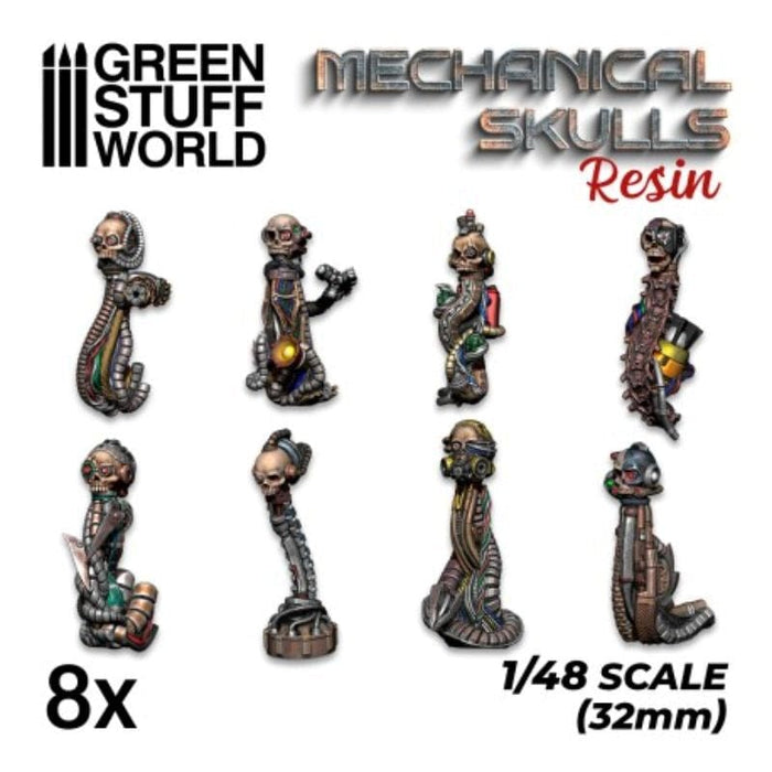 GSW - Resin Mechanical Skulls (1/48)