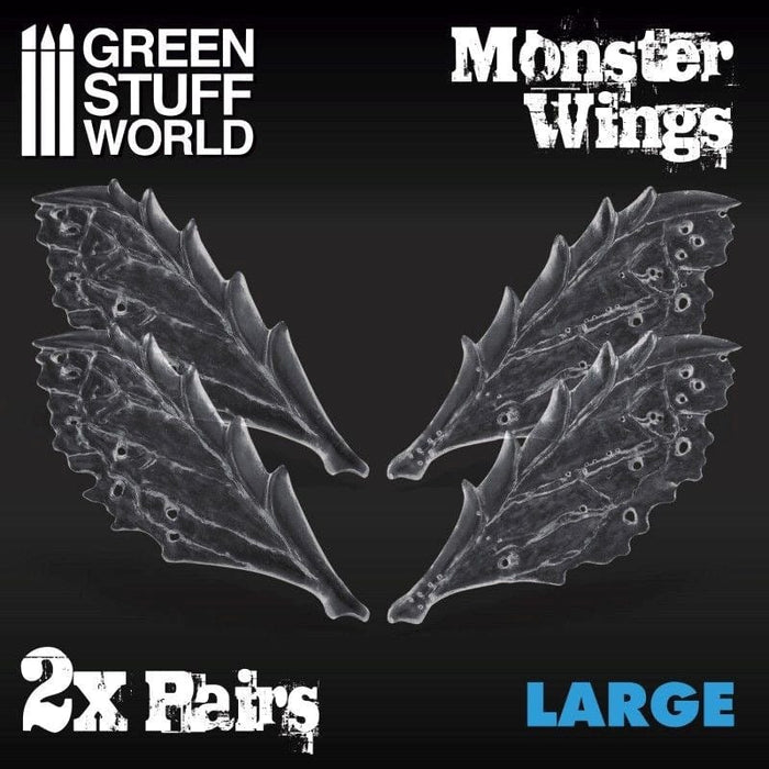 GSW - Resin Monster Wings - Large (x2)