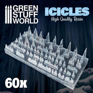 Greenstuff World Hobby GSW - Resin Stalactites/Icicles Set