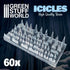 Greenstuff World Hobby GSW - Resin Stalactites/Icicles Set