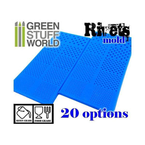 Greenstuff World Hobby GSW - Rivets (Silicone Mold)