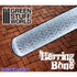 Greenstuff World Hobby GSW - Rolling Pin - Herringbone