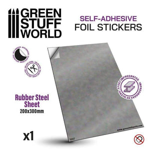 Greenstuff World Hobby GSW - Rubber Steel Sheet 0.9mm