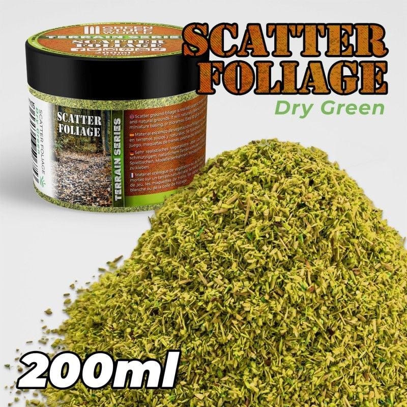 Greenstuff World Hobby GSW - Scatter Foliage - DRY Green (200ml)