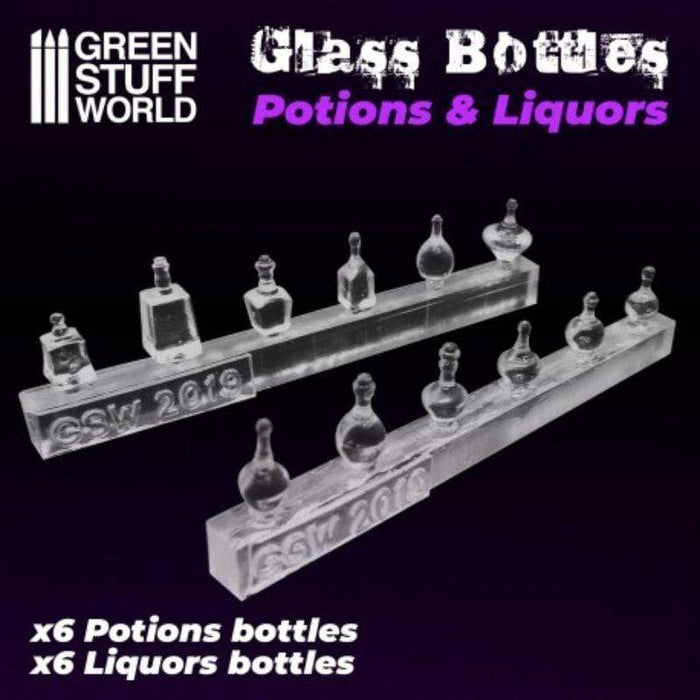 GSW - Semi Transparent Potions and Liquors Resin Set