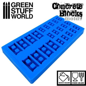 Greenstuff World Hobby GSW - Silicone Molds - Concrete Bricks