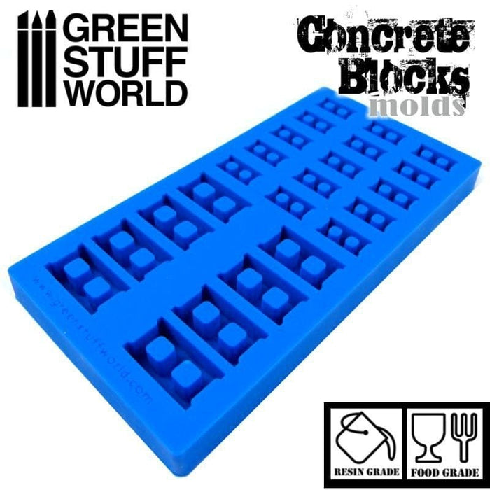 GSW - Silicone Molds - Concrete Bricks