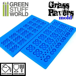 Greenstuff World Hobby GSW - Silicone Molds - Grass Paver