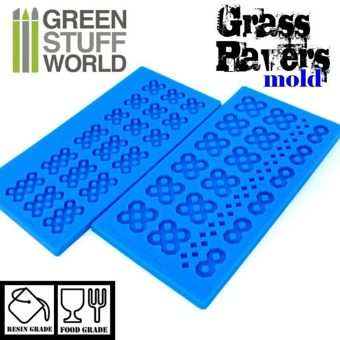 GSW - Silicone Molds - Grass Paver