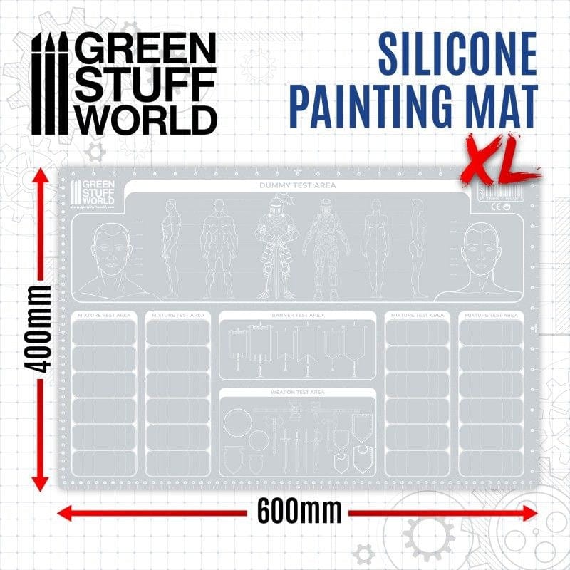 Greenstuff World Hobby GSW - Silicone Painting Mat 60x40cm