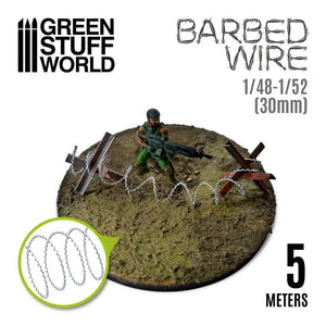 Greenstuff World Hobby GSW - Simulated Barbed Wire - 1/48-1/52 (30mm)