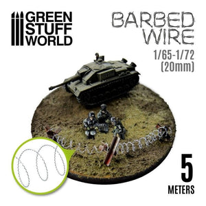 Greenstuff World Hobby GSW - Simulated Barbed Wire - 1/65-1/72 (20mm)