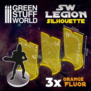Greenstuff World Hobby GSW - Star Wars Legion Silhouette - Flour Orange