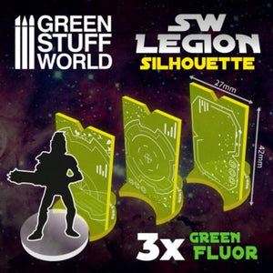 Greenstuff World Hobby GSW - Star Wars Legion Silhouette - Flour Yellow-Green