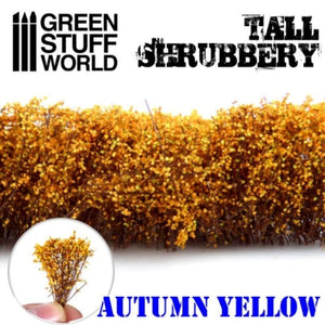 Greenstuff World Hobby GSW - Tall Shrubbery - Autumn Yellow