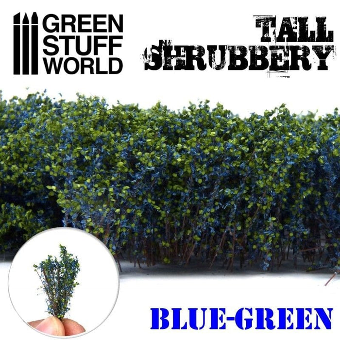 GSW - Tall Shrubbery - Blue Green