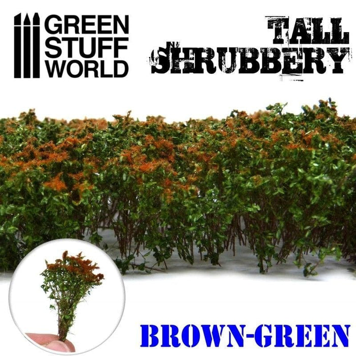 GSW - Tall Shrubbery - Brown Green