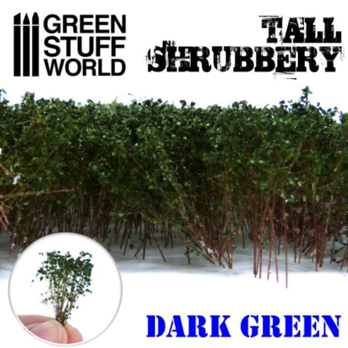GSW - Tall Shrubbery - Dark Green