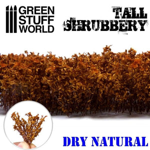 Greenstuff World Hobby GSW - Tall Shrubbery - Dry Natural