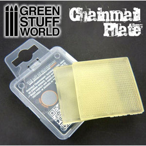 Greenstuff World Hobby GSW - Texture Plate - Chainmail - M
