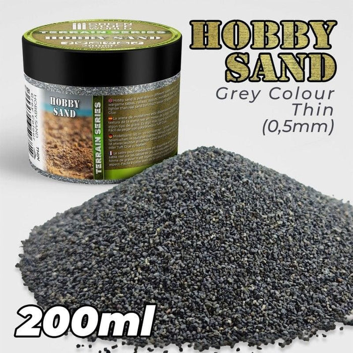 GSW - Thin Hobby Sand - Dark Grey 200ml