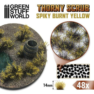 Greenstuff World Hobby GSW - Thorny Scrubs - Burnt Yellow