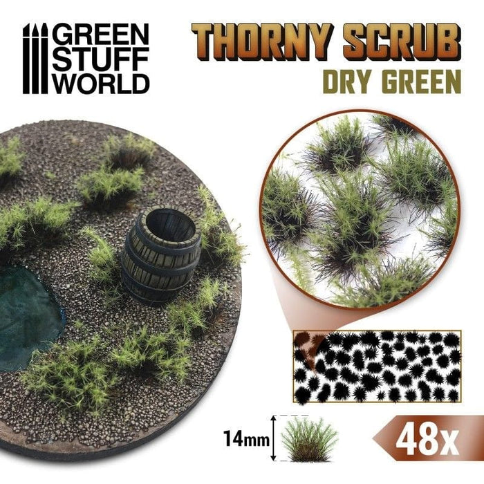 GSW - Thorny Scrubs - Dry Green