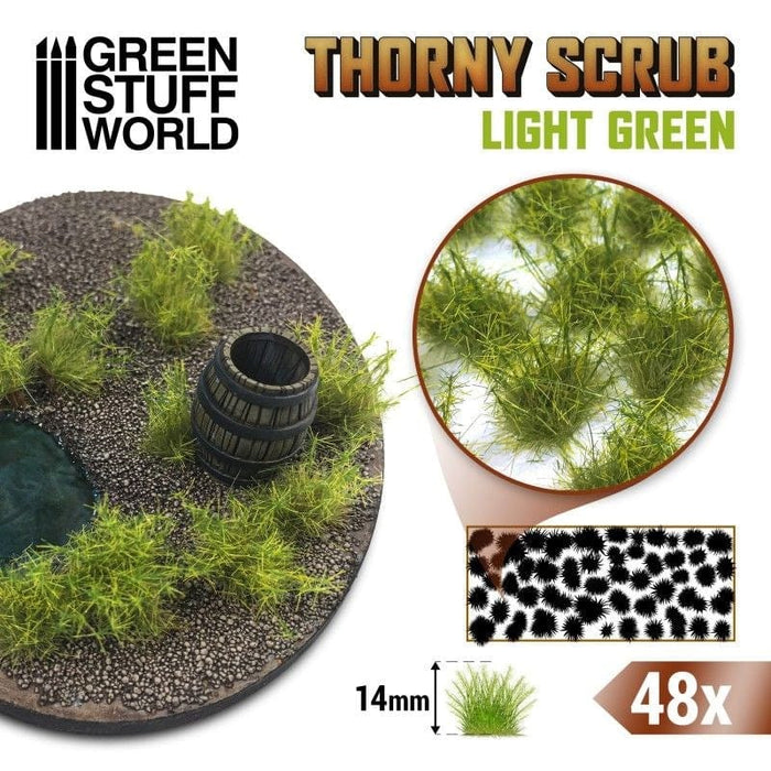 GSW - Thorny Scrubs - Light Green