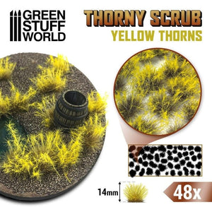 Greenstuff World Hobby GSW - Thorny Scrubs - Yellow Thorns