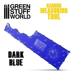 Greenstuff World Miniatures GSW - Gaming Measuring Tool - Dark Blue
