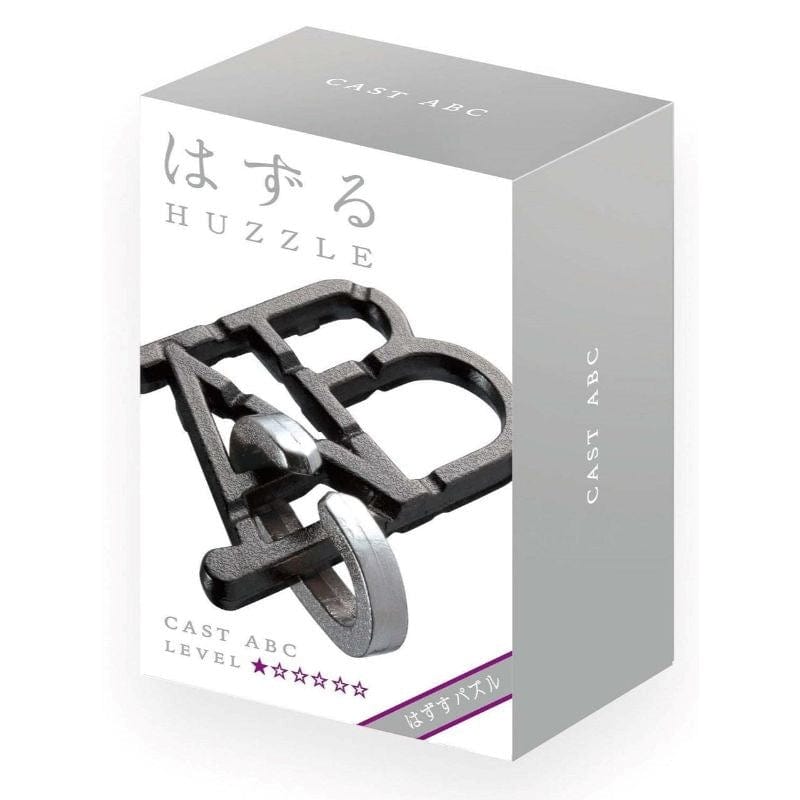 Hanayama Logic Puzzles Cast Puzzle - ABC (Level 1)