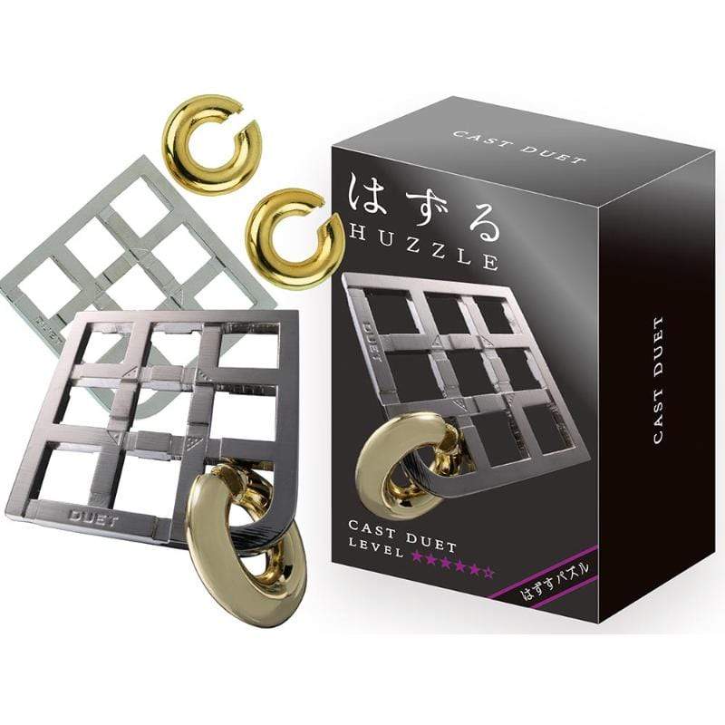 Hanayama Logic Puzzles Cast Puzzle - Duet (Level 5)