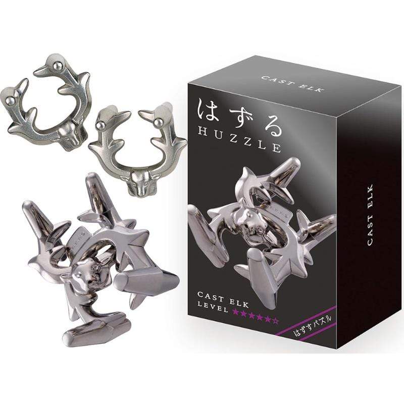 Hanayama Logic Puzzles Cast Puzzle - Elk (Level 6)