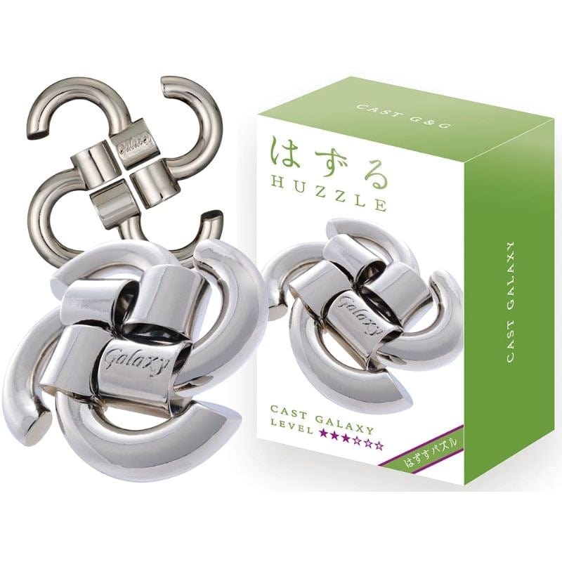Hanayama Logic Puzzles Cast Puzzle - Galaxy (Level 3)