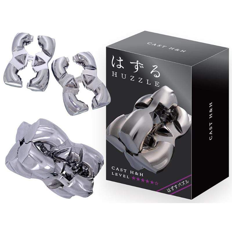 Hanayama Logic Puzzles Cast Puzzle - H&H (Level 5)