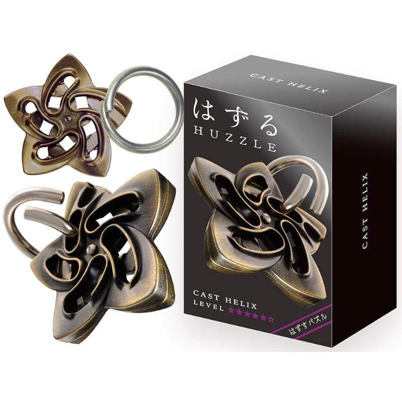 Hanayama Logic Puzzles Cast Puzzle - Helix (Level 5)