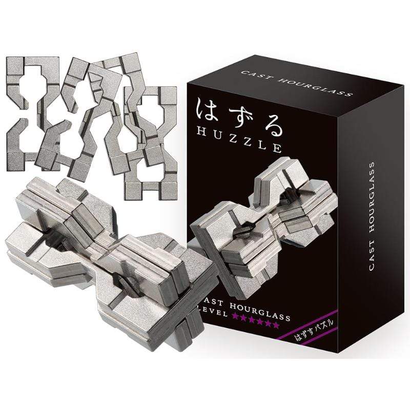 Hanayama Logic Puzzles Cast Puzzle - Hourglass (Level 6)