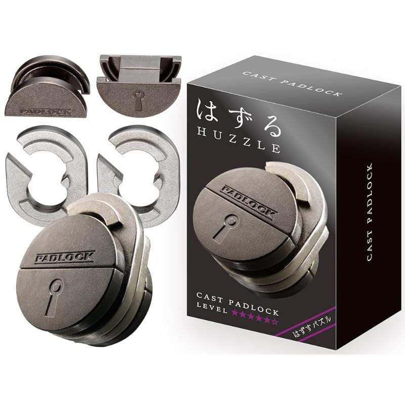 Hanayama Logic Puzzles Cast Puzzle - Padlock (Level 5)