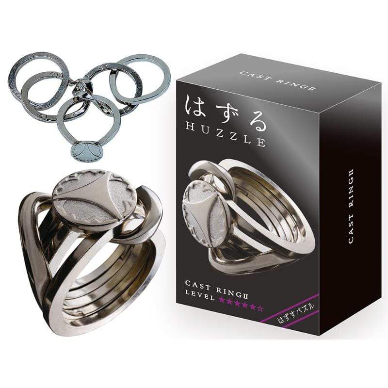 Hanayama Logic Puzzles Cast Puzzle - Ring II (Level 5)