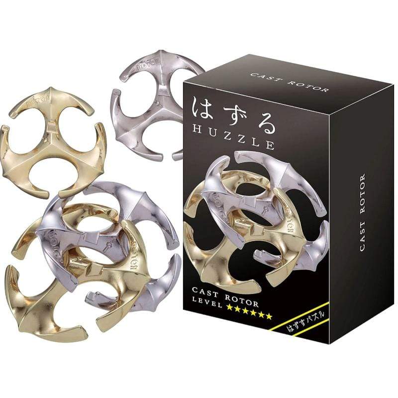 Hanayama Logic Puzzles Cast Puzzle - Rotor (Level 6)
