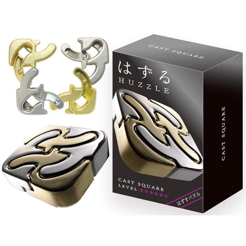 Hanayama Logic Puzzles Cast Puzzle - Square (Level 6)